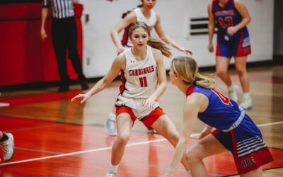 Cardinal girls first half enough for win over Cubs